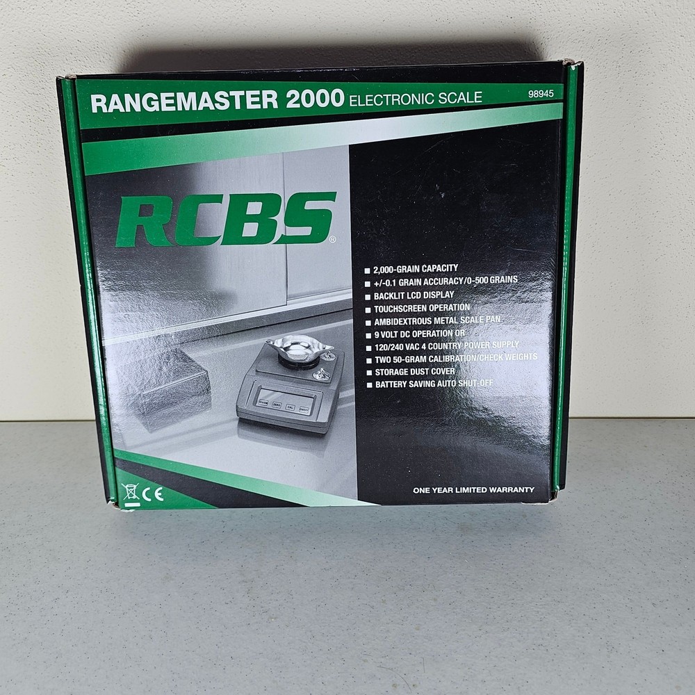 RCBS Rangemaster 2000 electronic reloading scale #98945