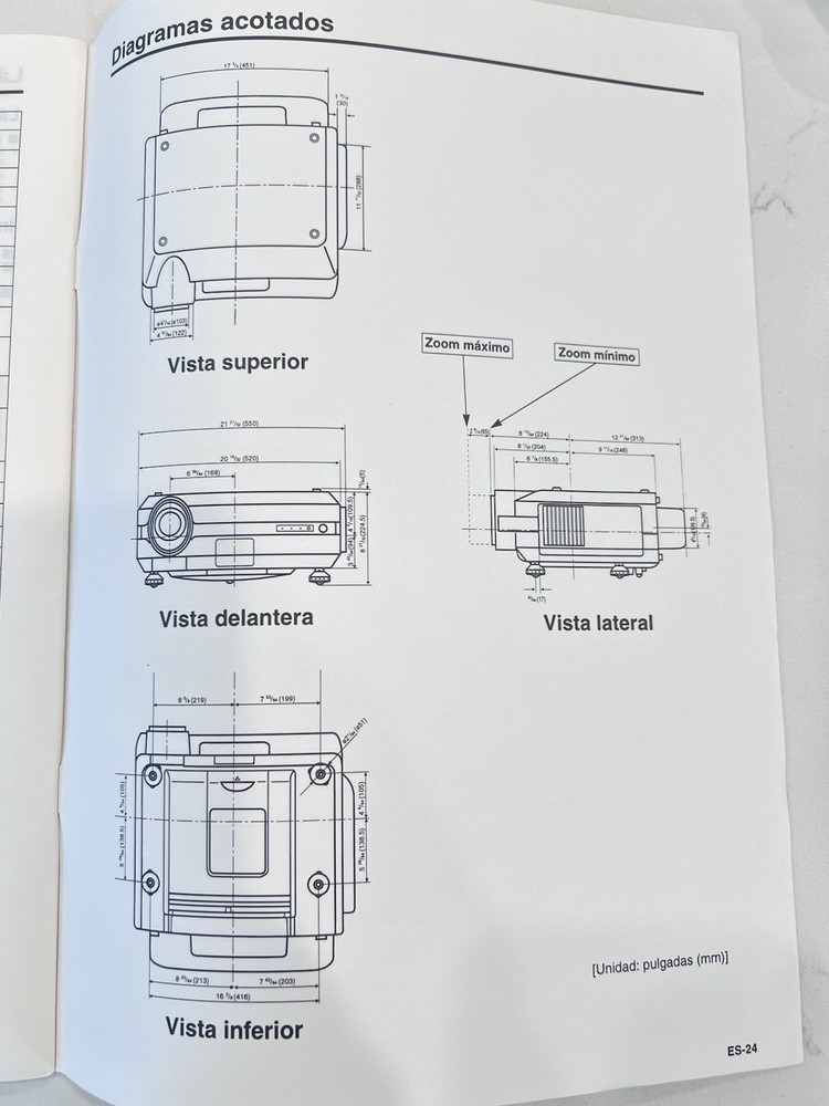 Sharp XV-S55U LCD Projector With Mounting Bracket