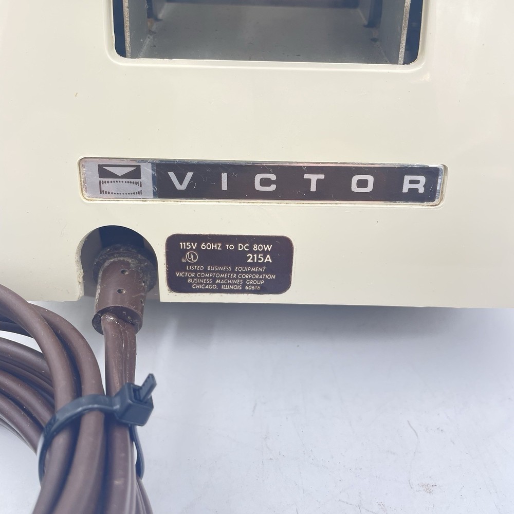 Vintage Victor 215A Adding Machine "Tested & Working”