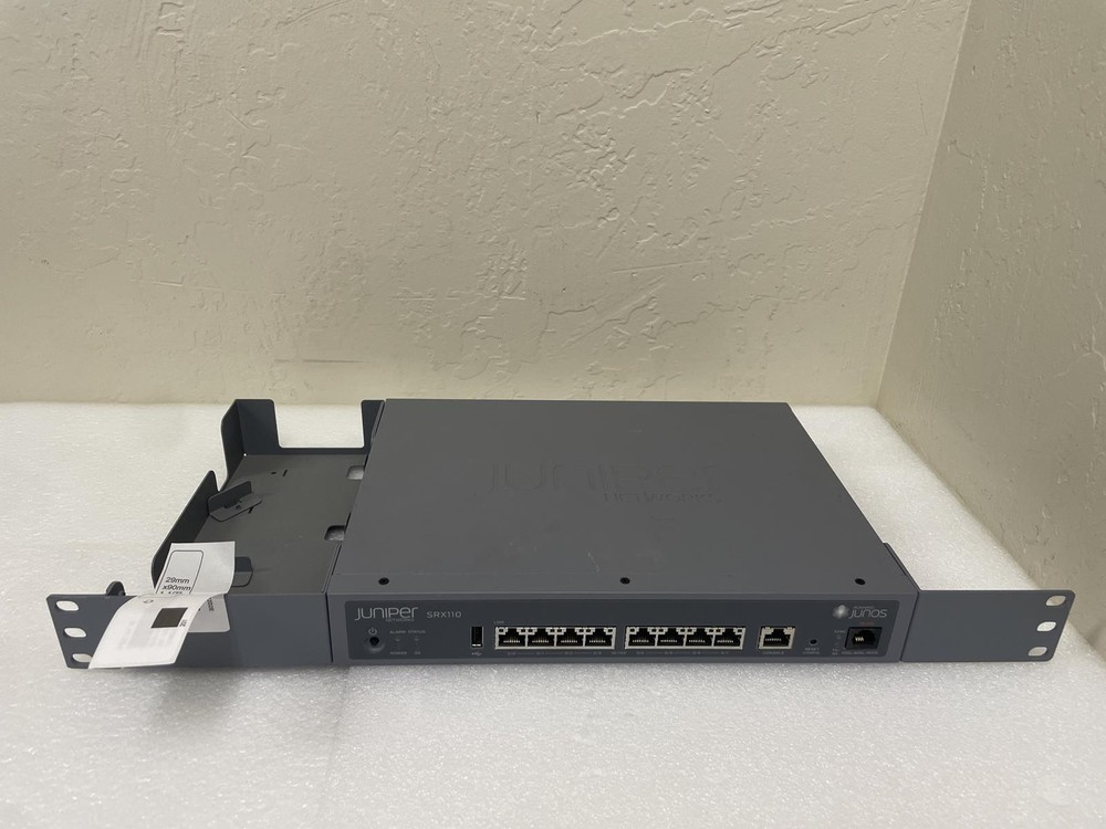 JUNIPER SRX110 JUNOS 8-PORT GATEWAY SECURITY APPLIANCE