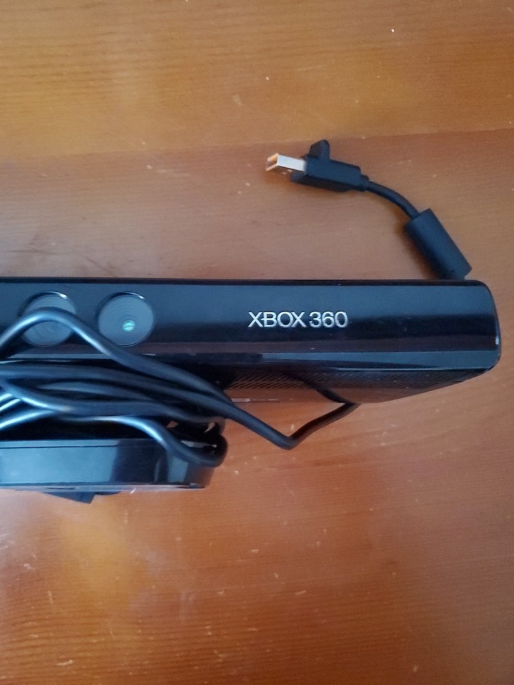 Genuine Microsoft Xbox 360 Kinect Connect Black Sensor Bar Model #1414