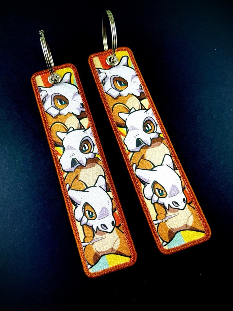 1 Piece Double Sided 5 Inch Cubone Keychain