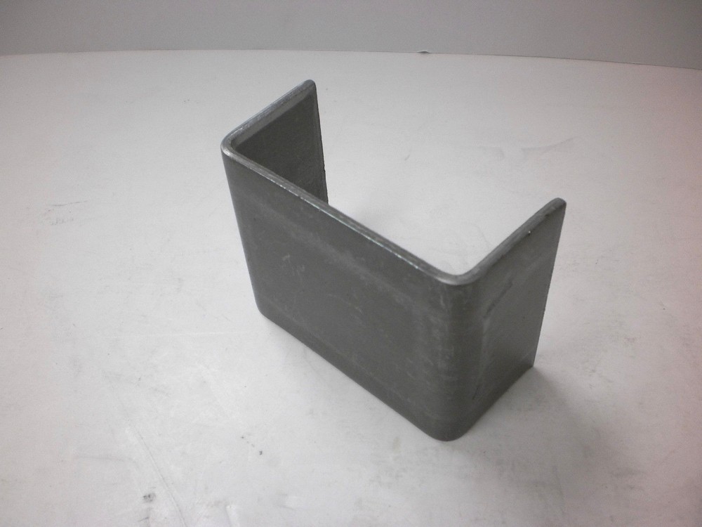 1 - 2 x 4 Steel Weld On Trailer Truck Stake Pocket Board Holder 7 Gauge 3/16"