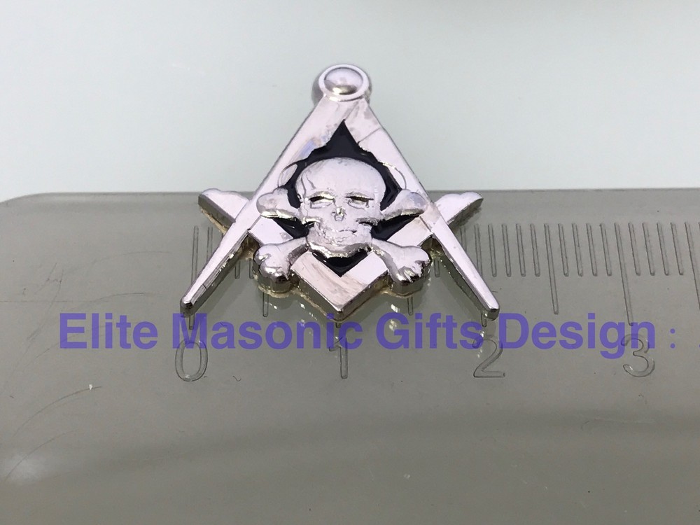 Masonic Master Mason Cut out Multipurpose Emblem 1".  E:.M:.D:.