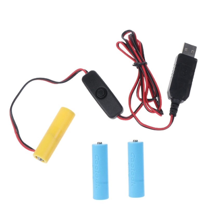 4.5V USB Power Converter Replace 3 AA for LED Light