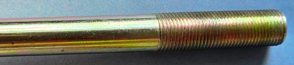 1/4 Inch x 9 Inch Brass Fitting Pipe Threaded.
