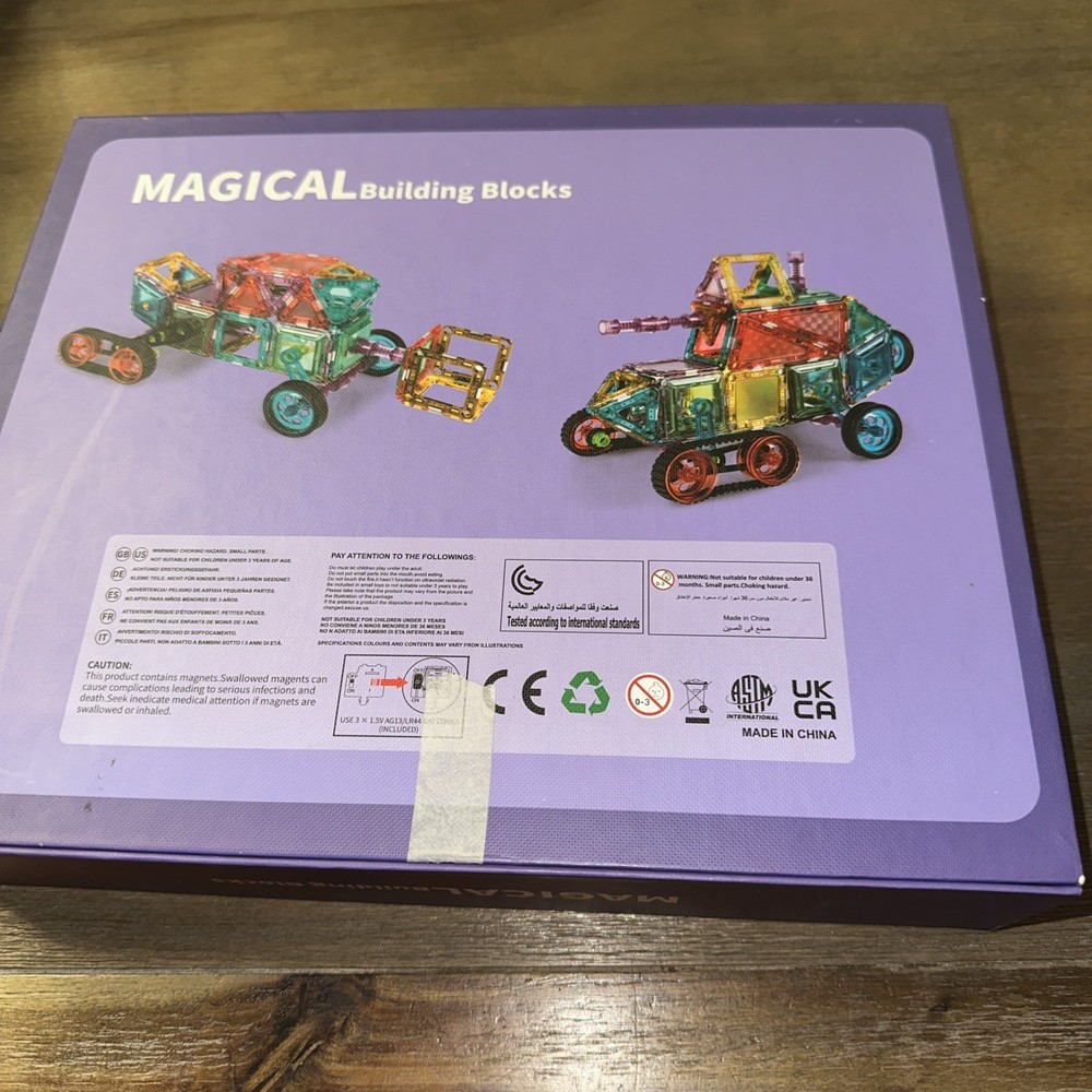 Magnetic Constructor Xinbida Magical Building Blocks #792 Plastic