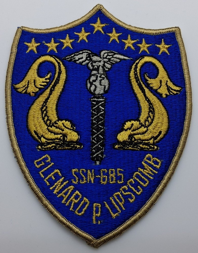USS Glenard P Lipscomb SSN-685 Patch