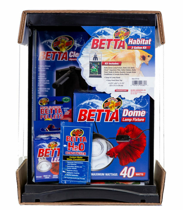 ZOO MED BETTA HABITAT KIT - 3 GALLON - BT-K3