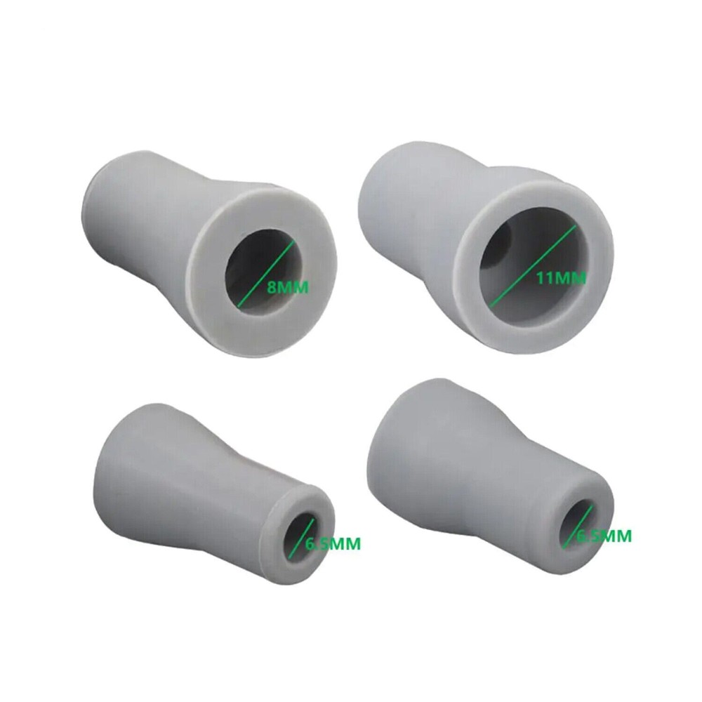 Dental Saliva Ejector Weak/Strong Suction Rubber Snap Tip Adapter Replacement