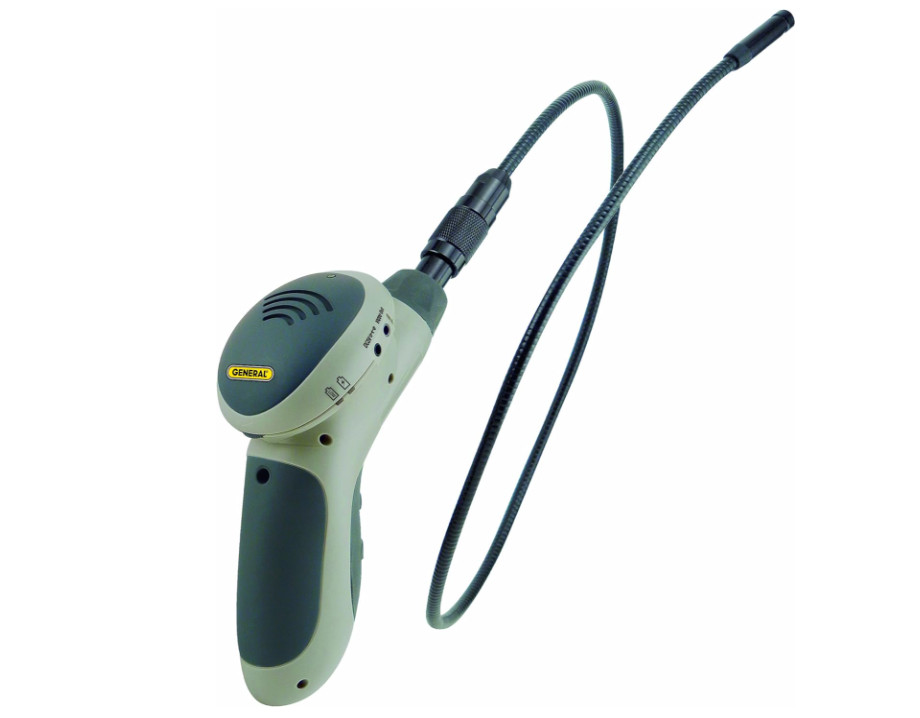 General Tools DCiS1 Wi-Fi Borescope - Real-Time Video Capture, Large Display
