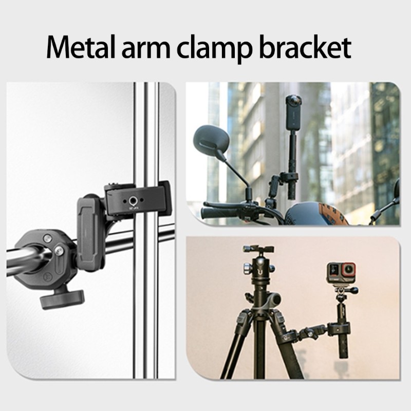 Flexible Clamp Arm Secure Fastening Solution For Light Stands Outdoor Activity