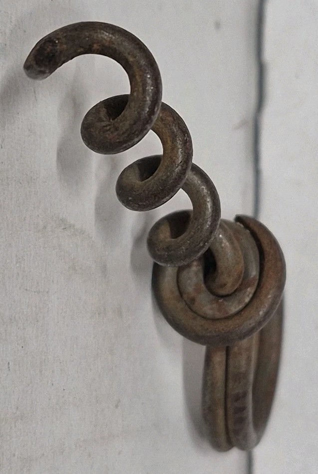 Vintage Handmade Twist Corkscrew 3"