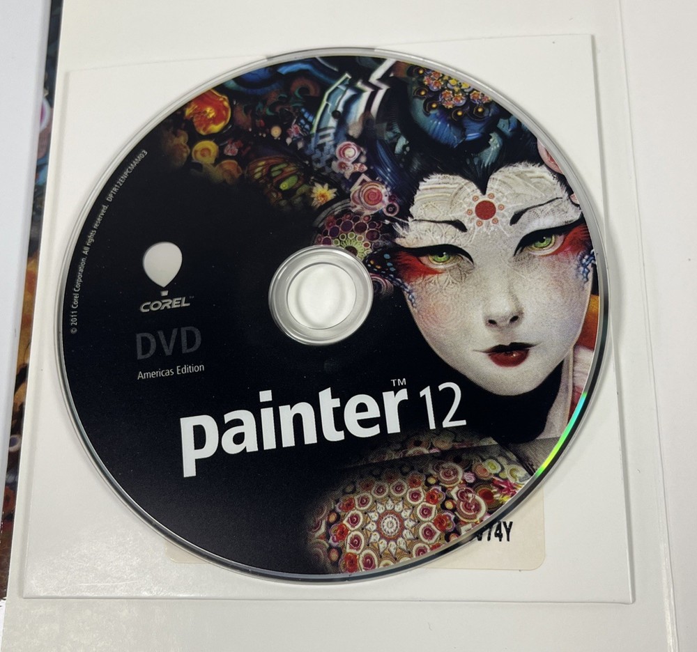 Corel Painter 12 UPGRADE Digital Art Software Windows MAC Getting Started Guide