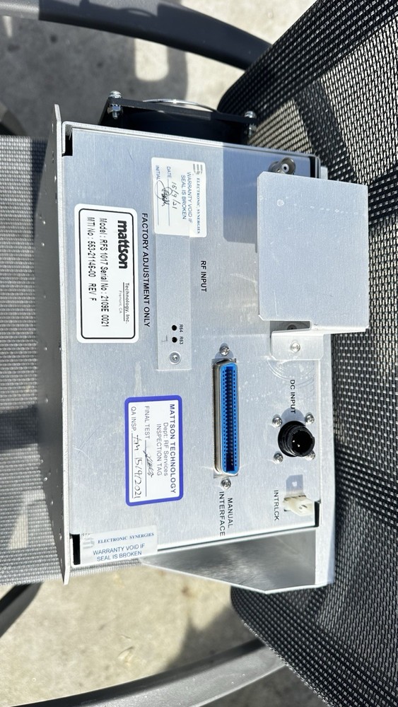 Mattson 563-21146-00 RF Match Assembly RFS 1017