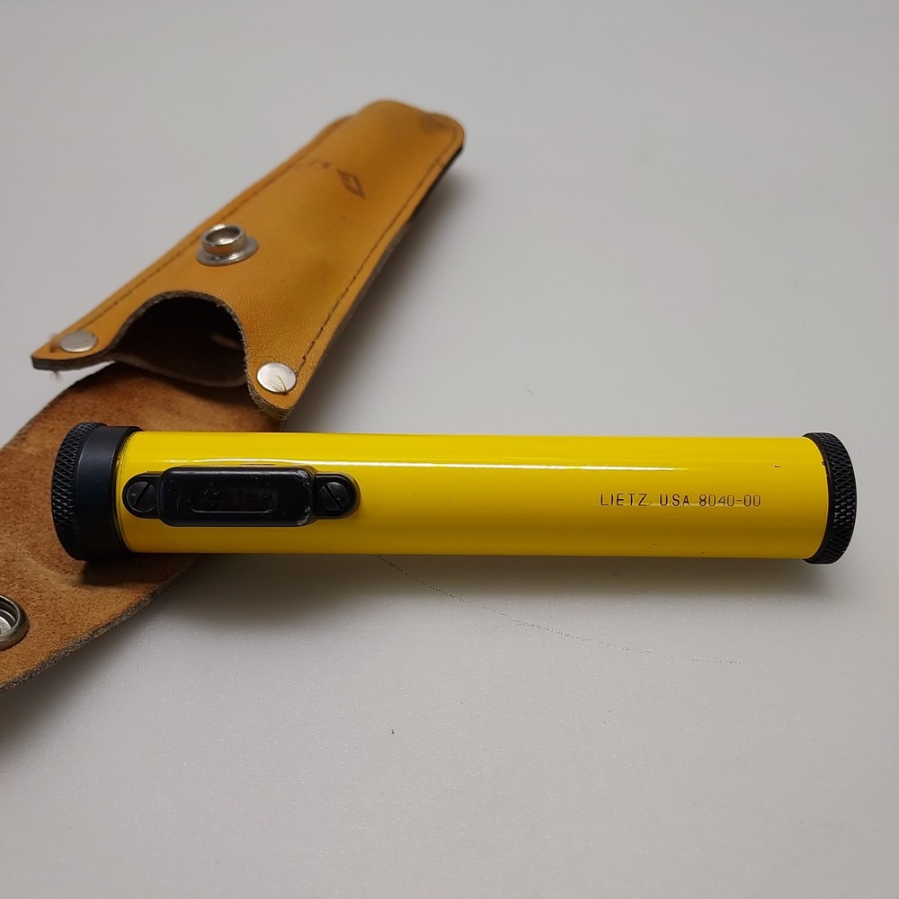 LIETZ 8040-00 VTG ENGINEERING SURVEYOR TELESCOPING LEVELING HAND SIGHT WITH CASE