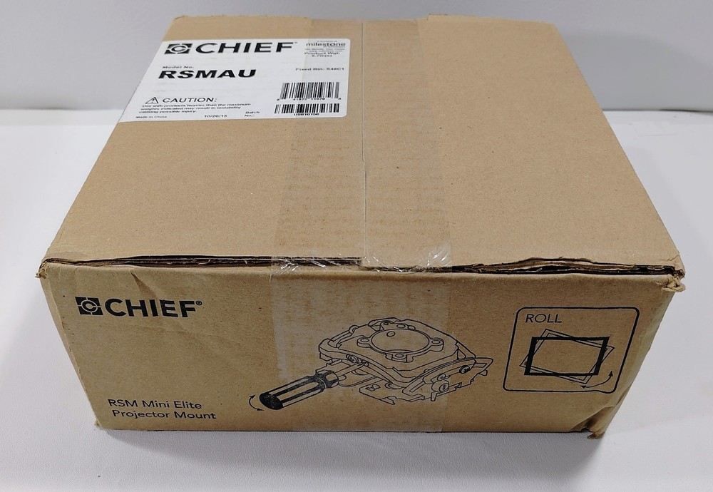 Chief RSMAU Mini Elite Universal Projector Mount New Open Box