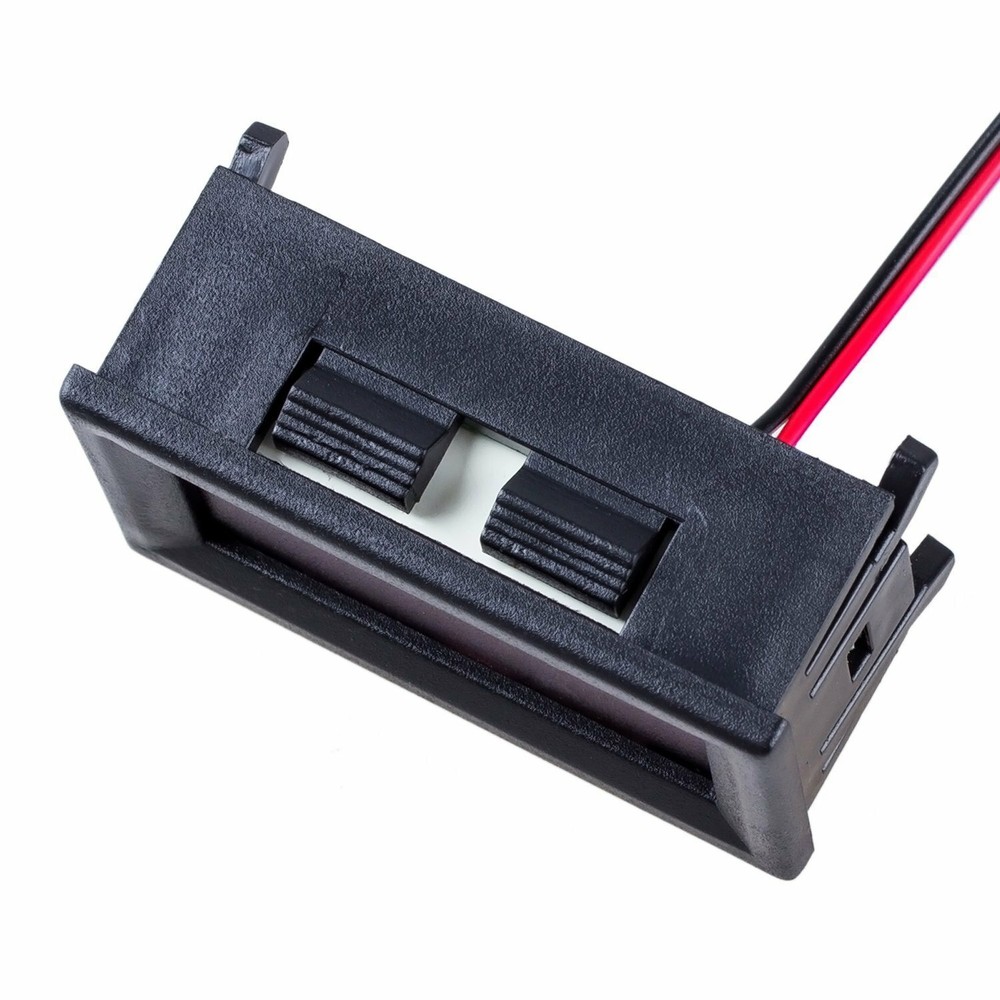 Mini voltmeter tester Digital voltage test battery DC 0-30V red auto car