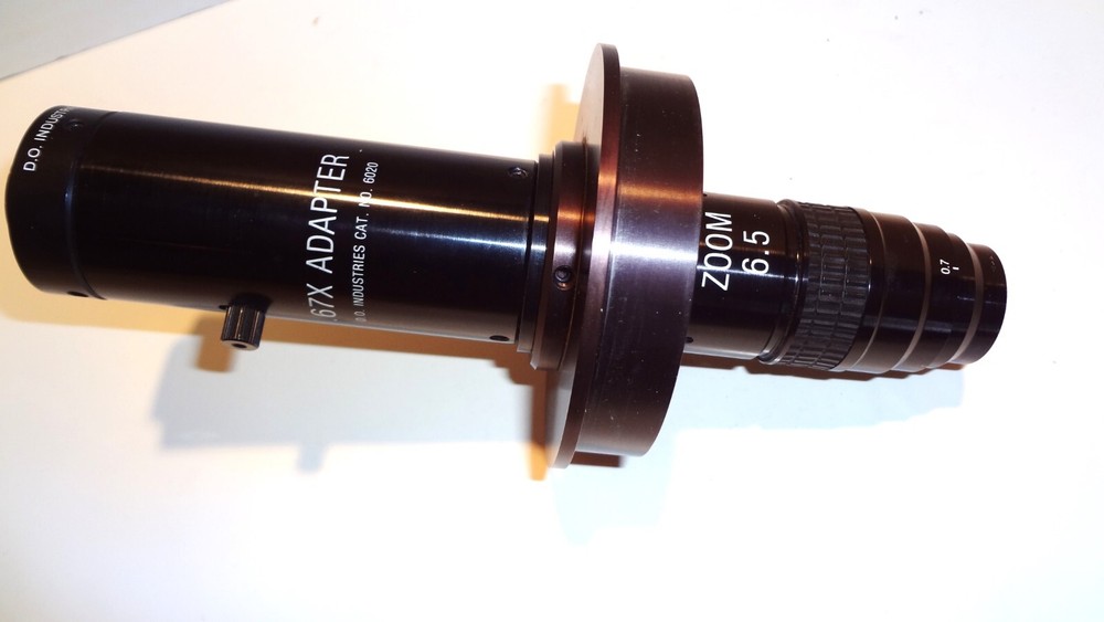 DO INDUSTRIES ZOOM 6000 VIDEO MICROSCOPE SYSTEM COMPLETE