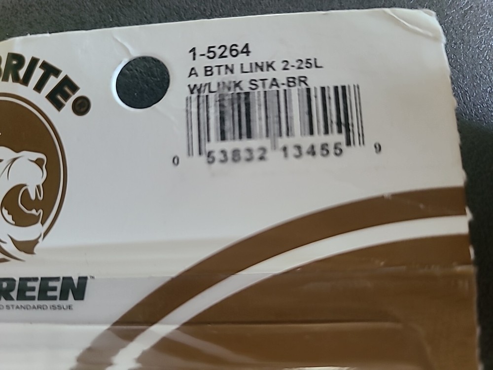 ARMY BUTTON LINK 2-25L W/LINKS