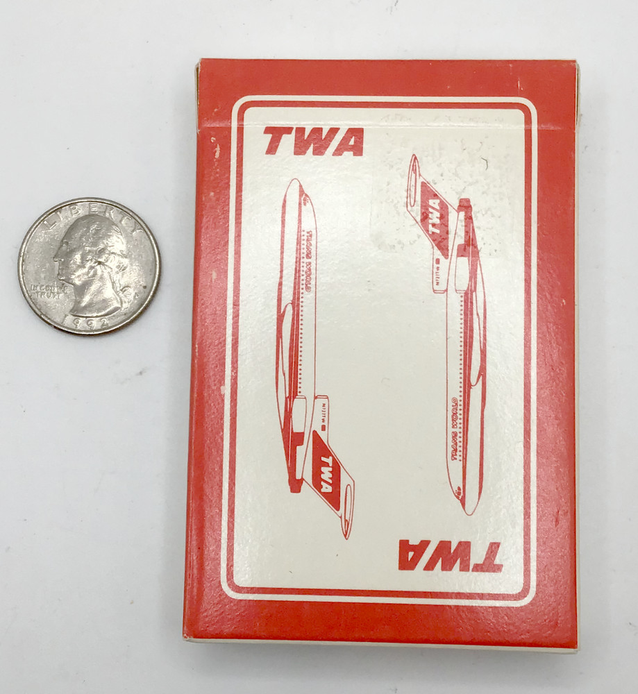 Vintage TWA Playing Cards Deck - Sealed Box