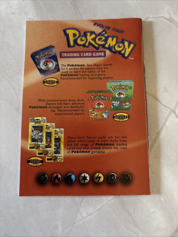 1999 Pokémon Lockdown Theme Deck Fossil Set (Open Box)