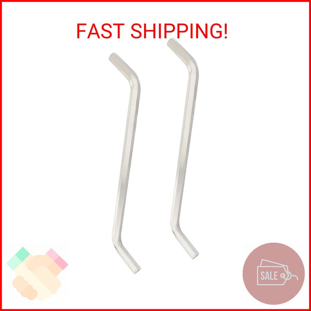 BokWin 2 Pcs Garbage Disposal Allen Wrench Tool, Silver Garbage Disposal Wrench