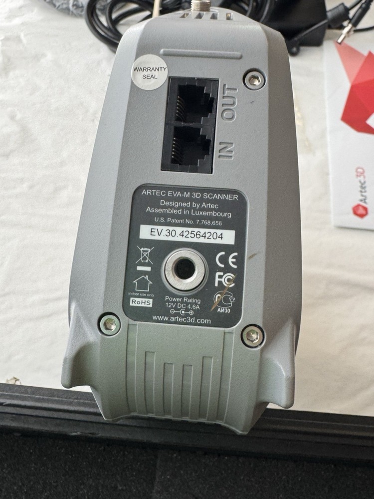 Artec Eva-M 3D Scanner – Structured Light Industrial Handheld (Geometry Capture)