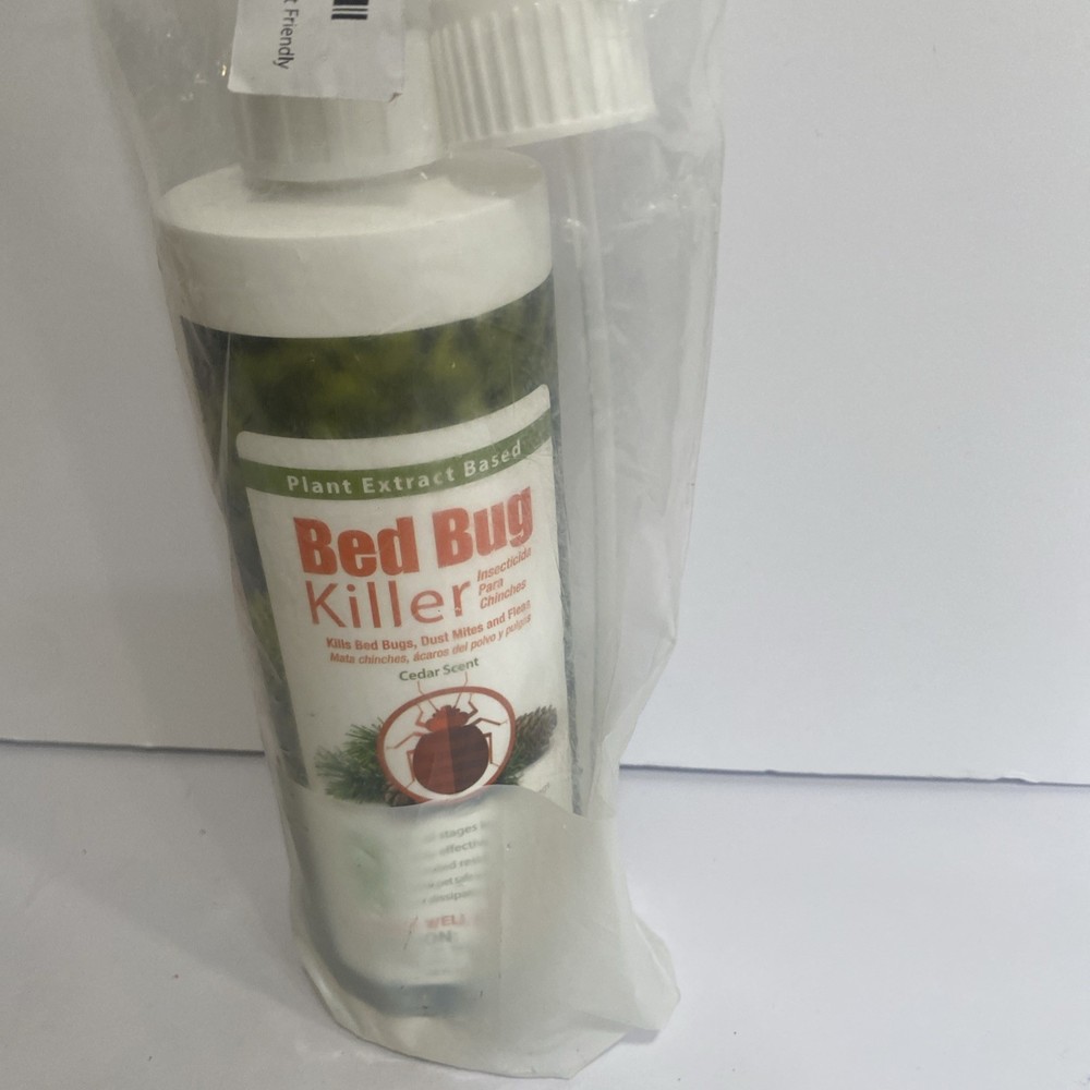 Bed Bug Killer by Ecoraider 16Oz. 100% Efficacy Kills All Stages/Eggs. Is Safe