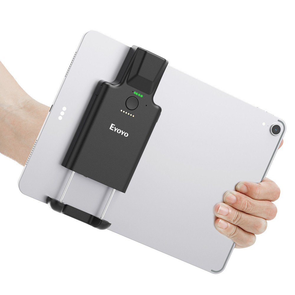 Eyoyo Wireless 1D 2D QR Code Barcode Scanner for IPad iPhone Android Phones PC