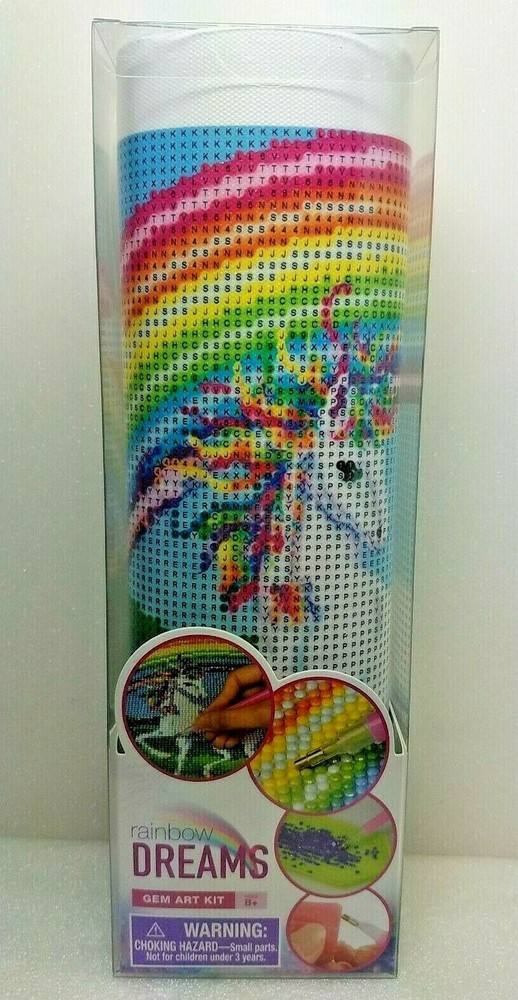 Rainbow Dreams ~ Gem Art Kit ~ Ages 8+