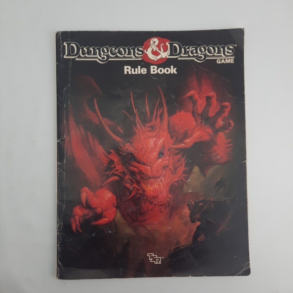 Dungeons and Dragons Rule Book 1991 TSR