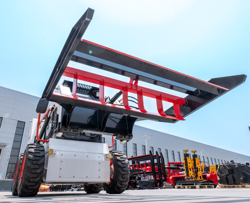 Skid Steer Box Scraper Ripper Land Plane Leveler Grading Attachment