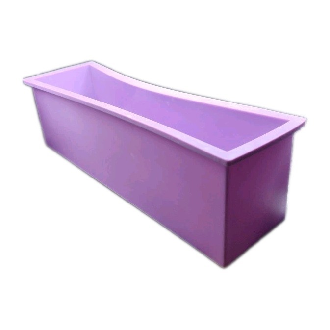 Flexible Rectangular Soap Loaf Silicone Mold DIY Tool for Soap Making - New