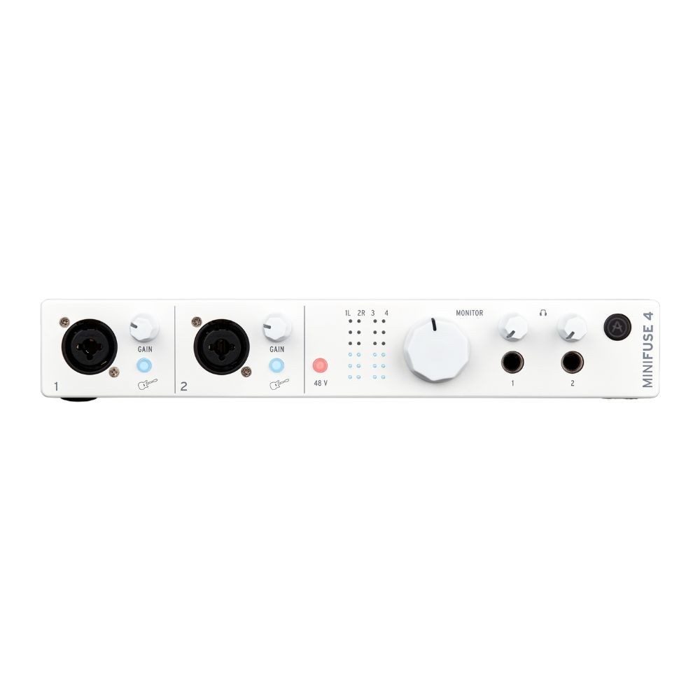 Arturia MiniFuse 4 USB-C Audio Interface - White (Open Box)