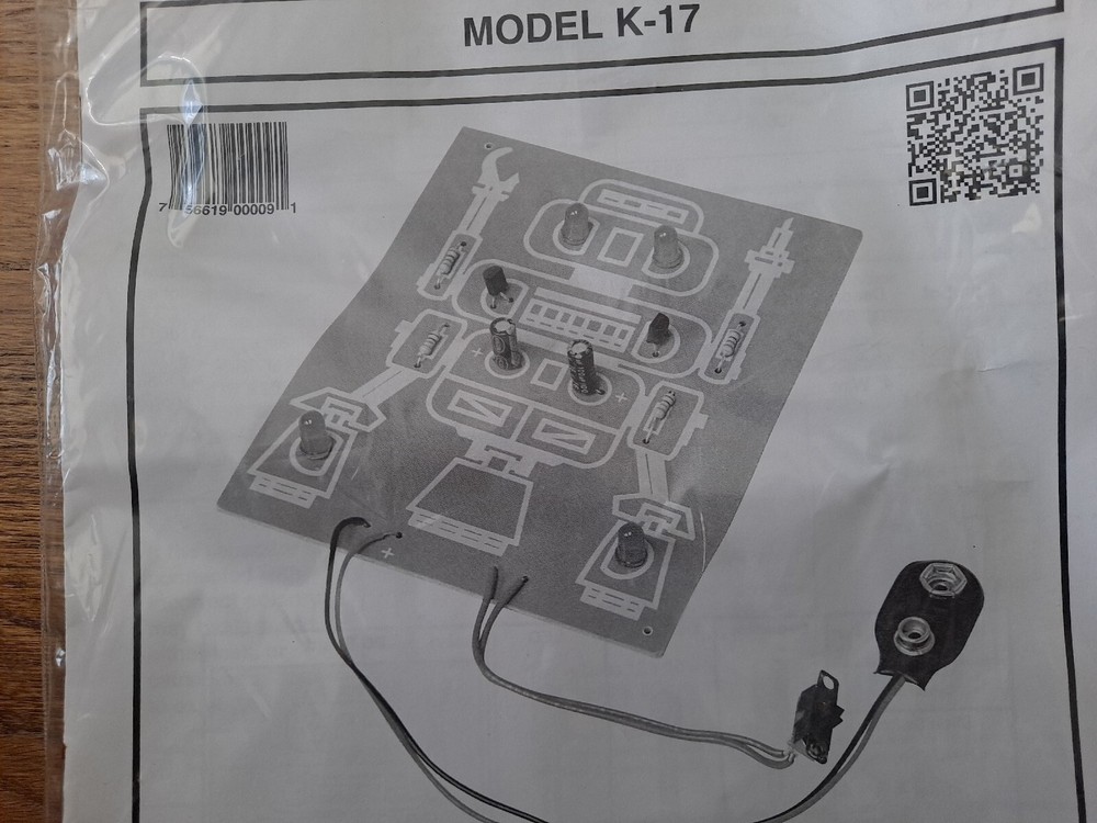 Elenco K-17 LED Robot Blinker Kit