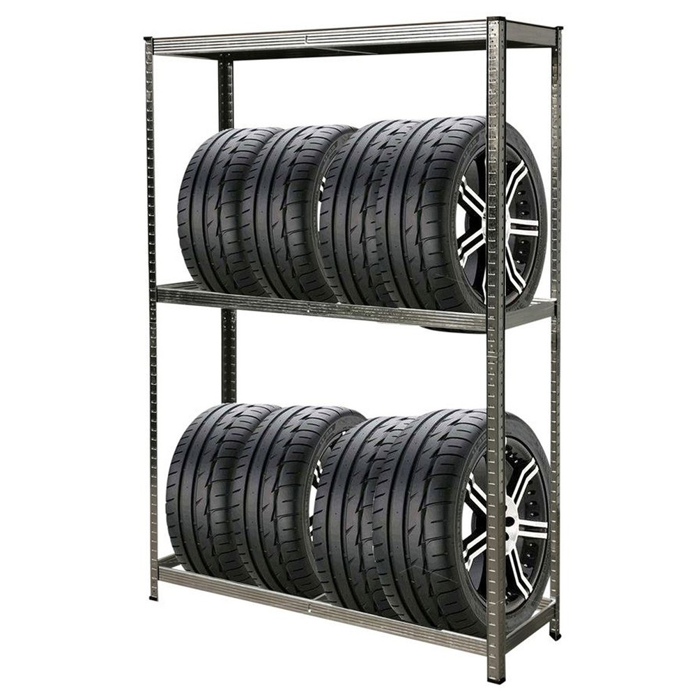 Tire Rack Pneumatic Frame Shelving Workshop Shelf Heavy Load