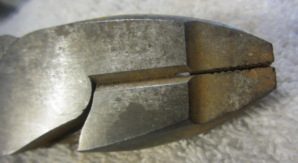 8.5" Tool Unbranded High Leverage Side Cutting Pliers,VTG tool,linemans