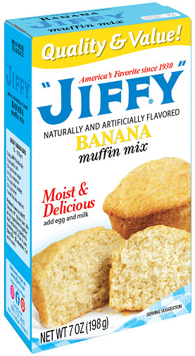 Jiffy Banana Muffin Mix 6 Pack