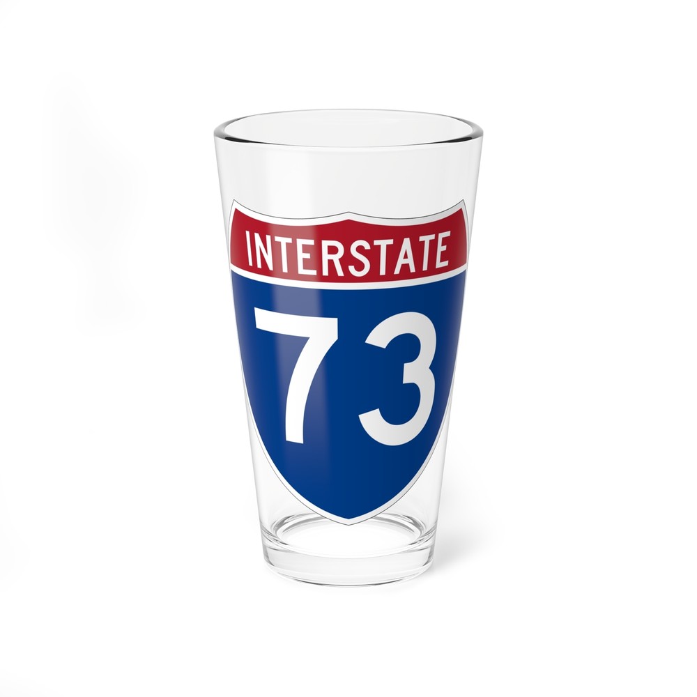 Interstate 73 (U.S. Highways) Pint Glass 16oz