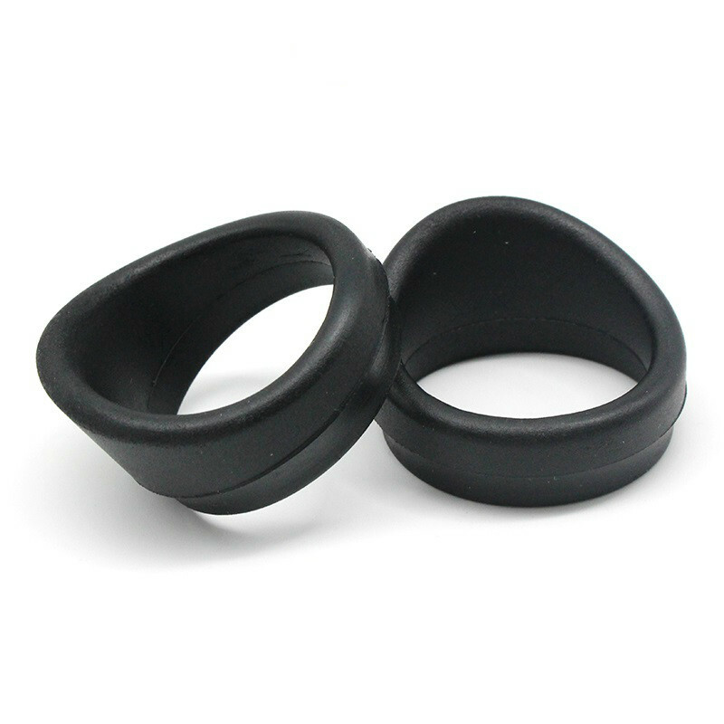 2PCS High Elastic Black Rubber Eye Guard for 32-35mm Stereo Microscope Eyepiece