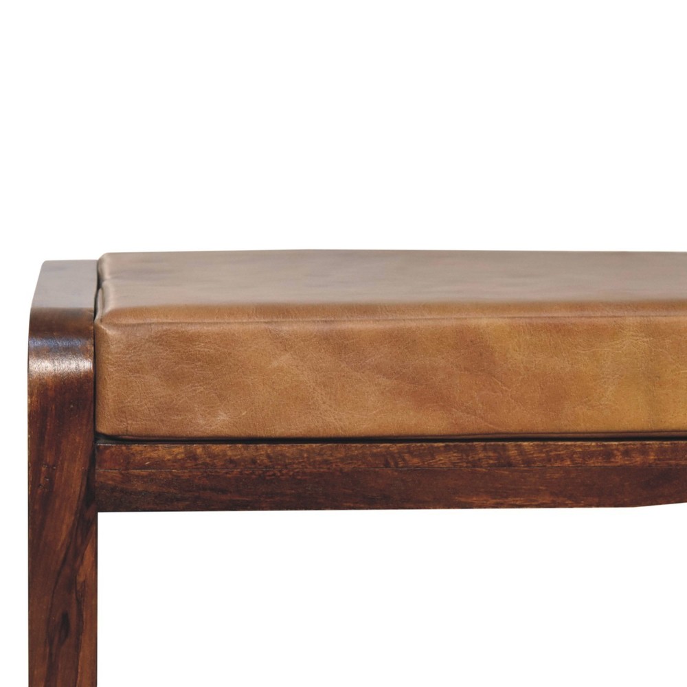 Solid Wood Entryway Bench
