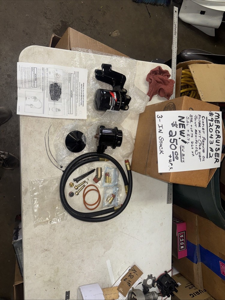 Mercruiser Complete Remote Oil Filter Kit 92043A2