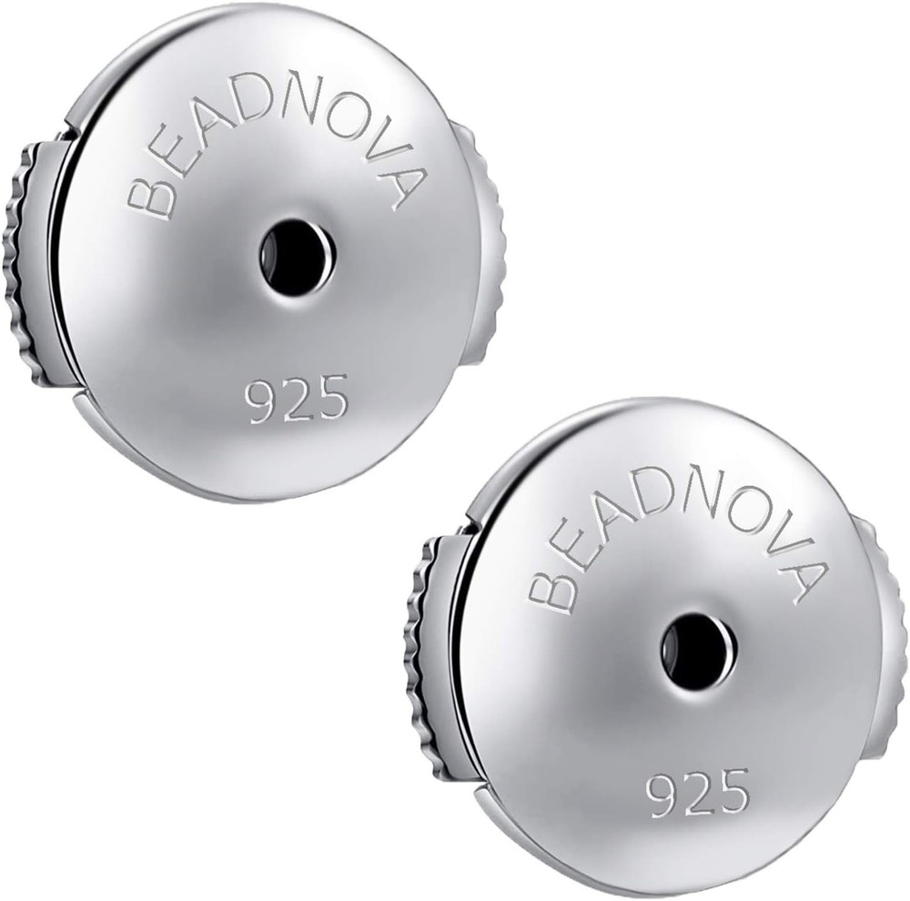 Locking Earring Backs 925 Sterling Silver Secure Earring Backs.....