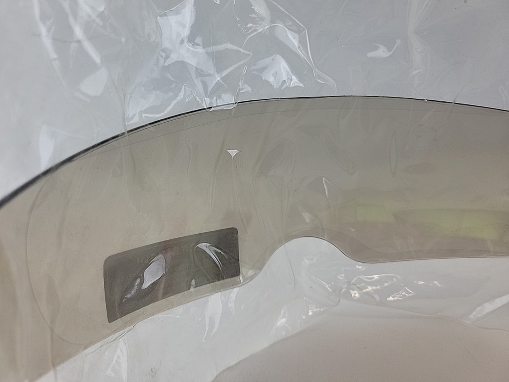 KABUTO Shield Silver Mirror CF-1Inner Sunsha Kamui Series.