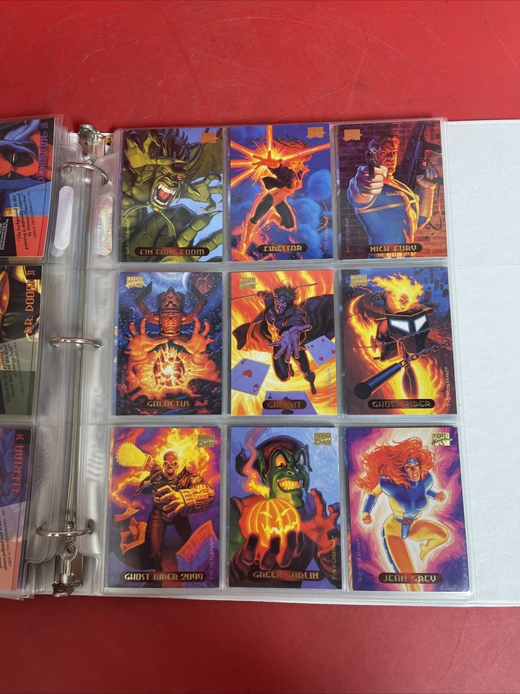 1994 Marvel Masterpiece SP ED Lot 232 Card