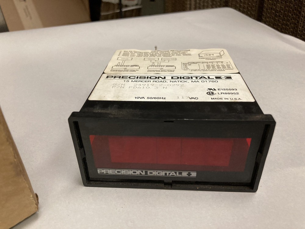 Precision Digital,PD610-3-N,Digital Panel Meter