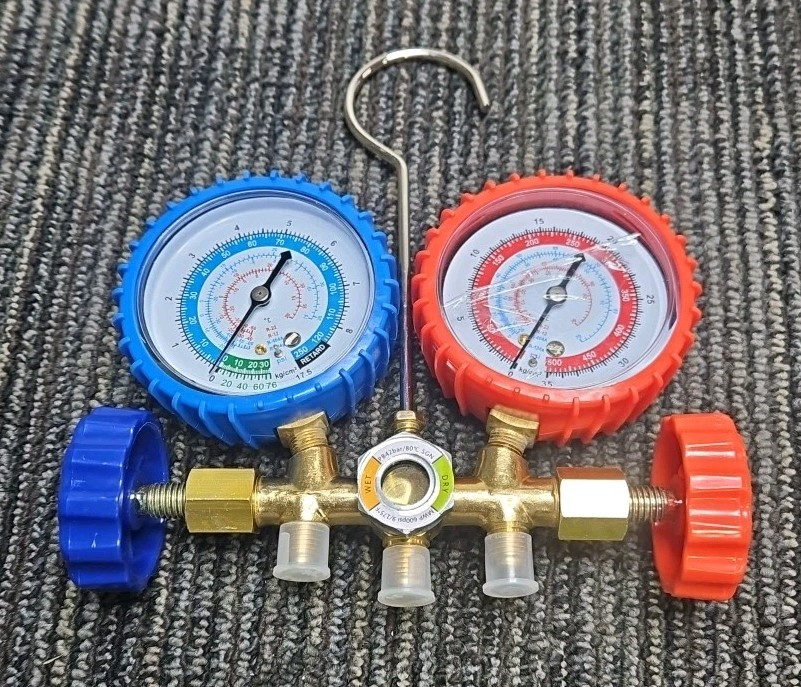 1 Appearance Structure Manifold Guage Set with Hard Case