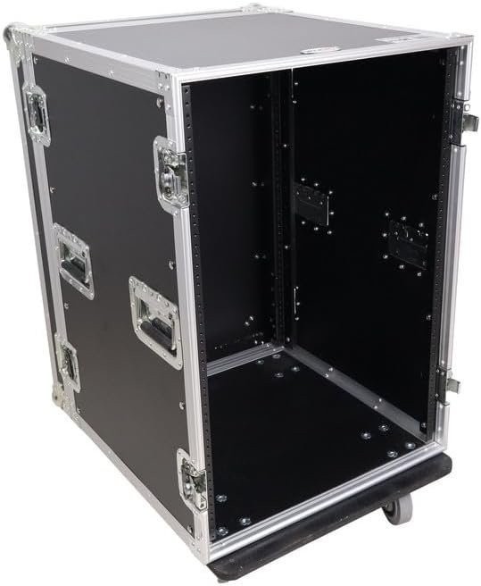 Prox Prox T-16RSS 16U Vertical Amp Rack Mount Flight Case with Caster Wheels