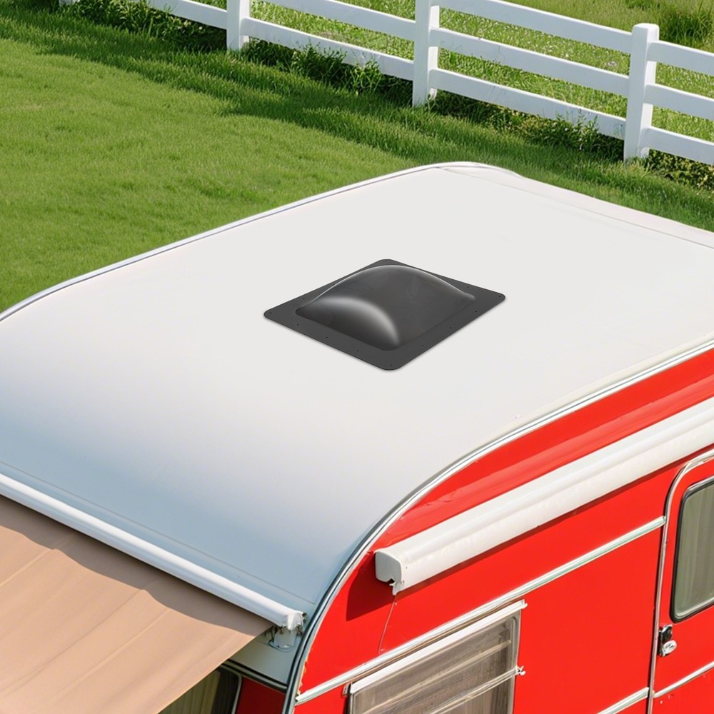 RV Skylight Outer Cover RV Skylight Outer Dome Camper Skylight Outer Dome Black